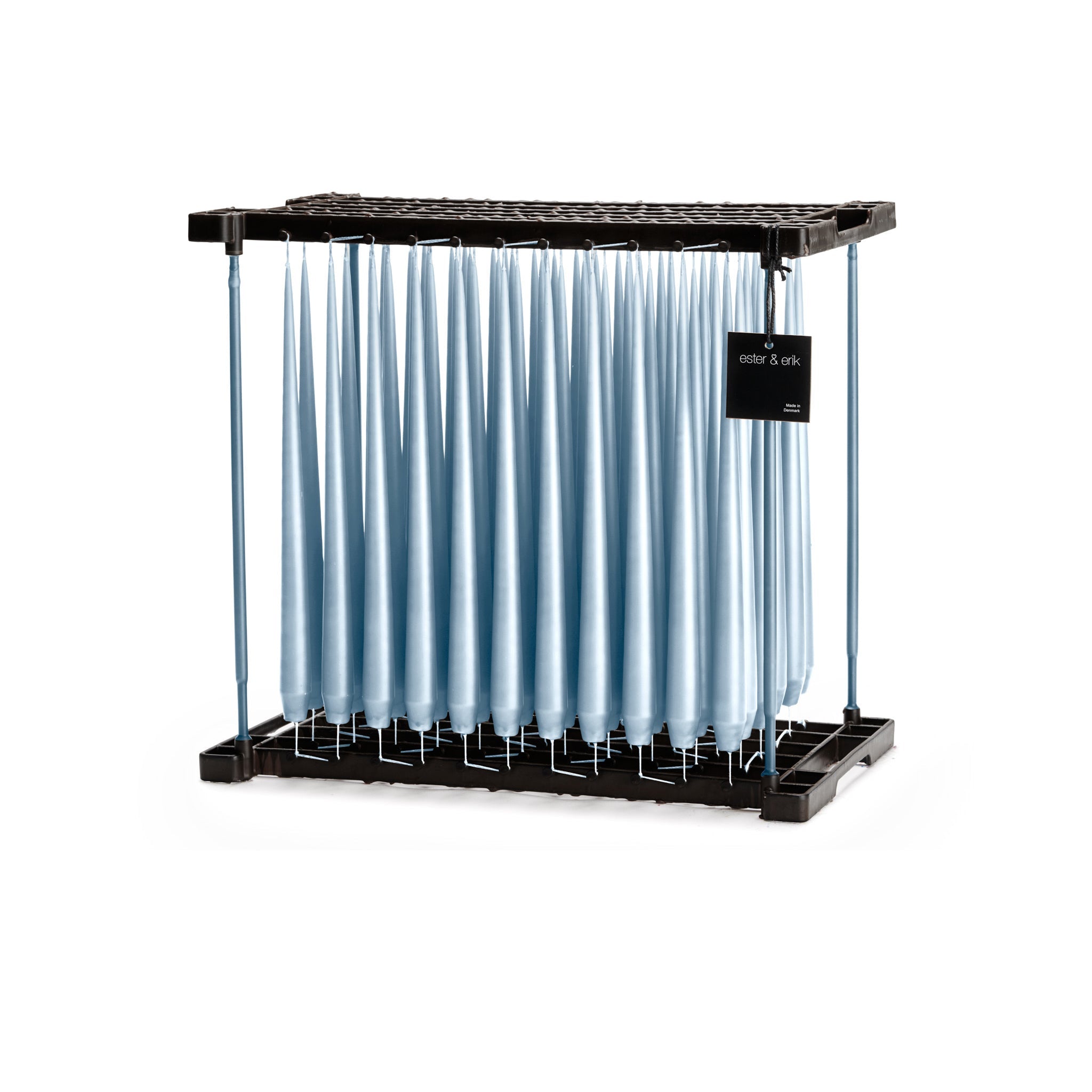 Ester&Erik-Mavi Kokusuz 2'li Konik Mum 32 Cm-Mum-2-Milagron.com