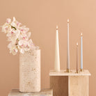 Ester&Erik-Parlak Pembe Altın 2'li Mumluk-Mumluk-4-Milagron.com