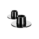 Ester&Erik-Parlak Siyah 2'li Mumluk-Mumluk & Şamdan-1-Milagron.com