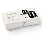 Ester&Erik-Parlak Siyah 2'li Mumluk-Mumluk & Şamdan-2-Milagron.com