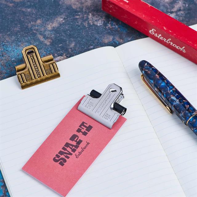 Esterbrook-Esterbrook Eclipse 3'lü Klips Seti Gümüş / Silver-Klips-3-Milagron.com