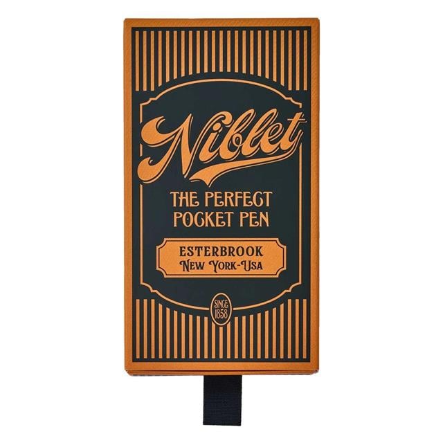 Esterbrook-Esterbrook Niblet Black Raven Gold Dolma Kalem (B) Uç-Dolma Kalem-4-Milagron.com