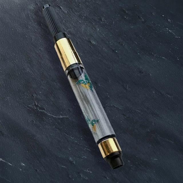 Esterbrook-Esterbrook X Bungubox Estie Kingfisher Gold Dolma Kalem (Extra Fine) Uç-Dolma Kalem-4-Milagron.com