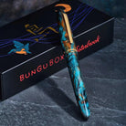 Esterbrook-Esterbrook X Bungubox Estie Kingfisher Gold Dolma Kalem (Fine) Uç-Dolma Kalem-4-Milagron.com