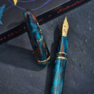 Esterbrook-Esterbrook X Bungubox Estie Kingfisher Gold Dolma Kalem (Medium) Uç-Dolma Kalem-2-Milagron.com