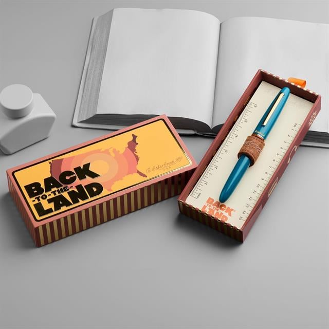 Esterbrook-Estie Back To The Land Dolma Kalem Funky Lake Bold-Dolma Kalem-5-Milagron.com