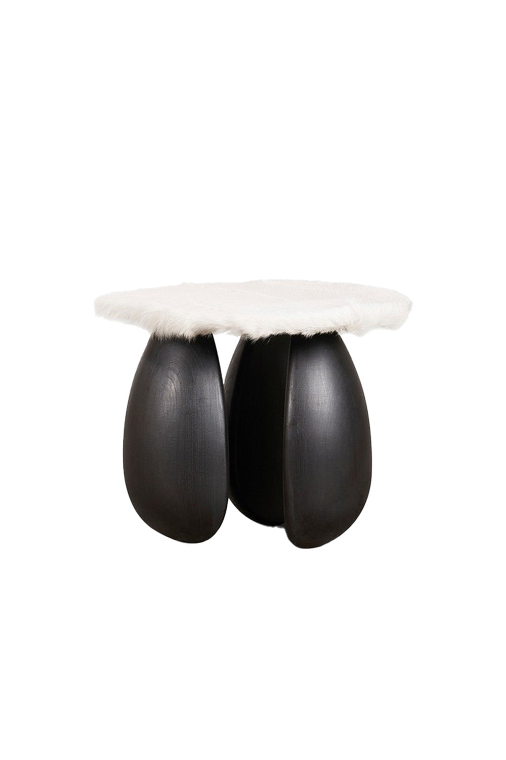 Estetik Decor-Bambam Sehpa Hakiki Deri Ahşap Ayaklı-Orta Sehpa-1-Milagron.com