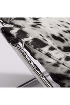 Estetik Decor-Comfort Base Siyah&beyaz Fantasy Sığır Tüylü Berjer - Katlanabilir Hakiki Deri-Koltuk & Berjer-4-Milagron.com