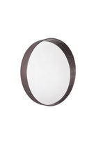 Estetik Decor-Hobart Maxi Ayna Rose Mat - Hakiki Deri-Ayna-1-Milagron.com