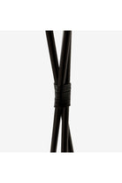 Estetik Decor-Lambader Cibuti & Trio Set – Beyaz Kumaş/ Siyah Metal Ayak-Dekoratif Aydınlatma-3-Milagron.com