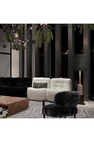 Estetik Decor-Nob Cos Tekli Koltuk - Hakiki Uzun Tüylü Kıvırcık Kuzu Derisi - Lüks Full Sünger Dolgulu-Koltuk & Berjer-3-Milagron.com