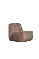 Estetik Decor-Nob Urban Tekli Koltuk Tiffany Kahverengi Kumaş - Full Sünger Lüks-Koltuk & Berjer-1-Milagron.com