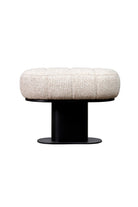 Estetik Decor-Puf Anouk Karat Kumaş - Metal Siyah Ayak-Puf-1-Milagron.com