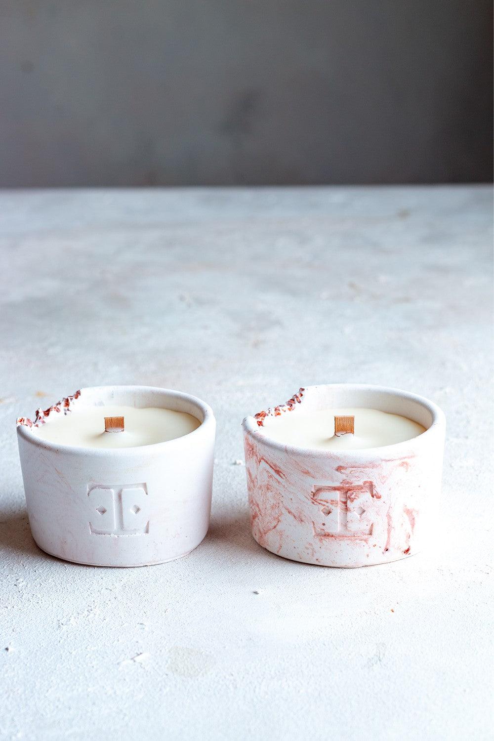 Esti Living-Copper Charm Midi 2'li Mum Seti-Mum-4-Milagron.com