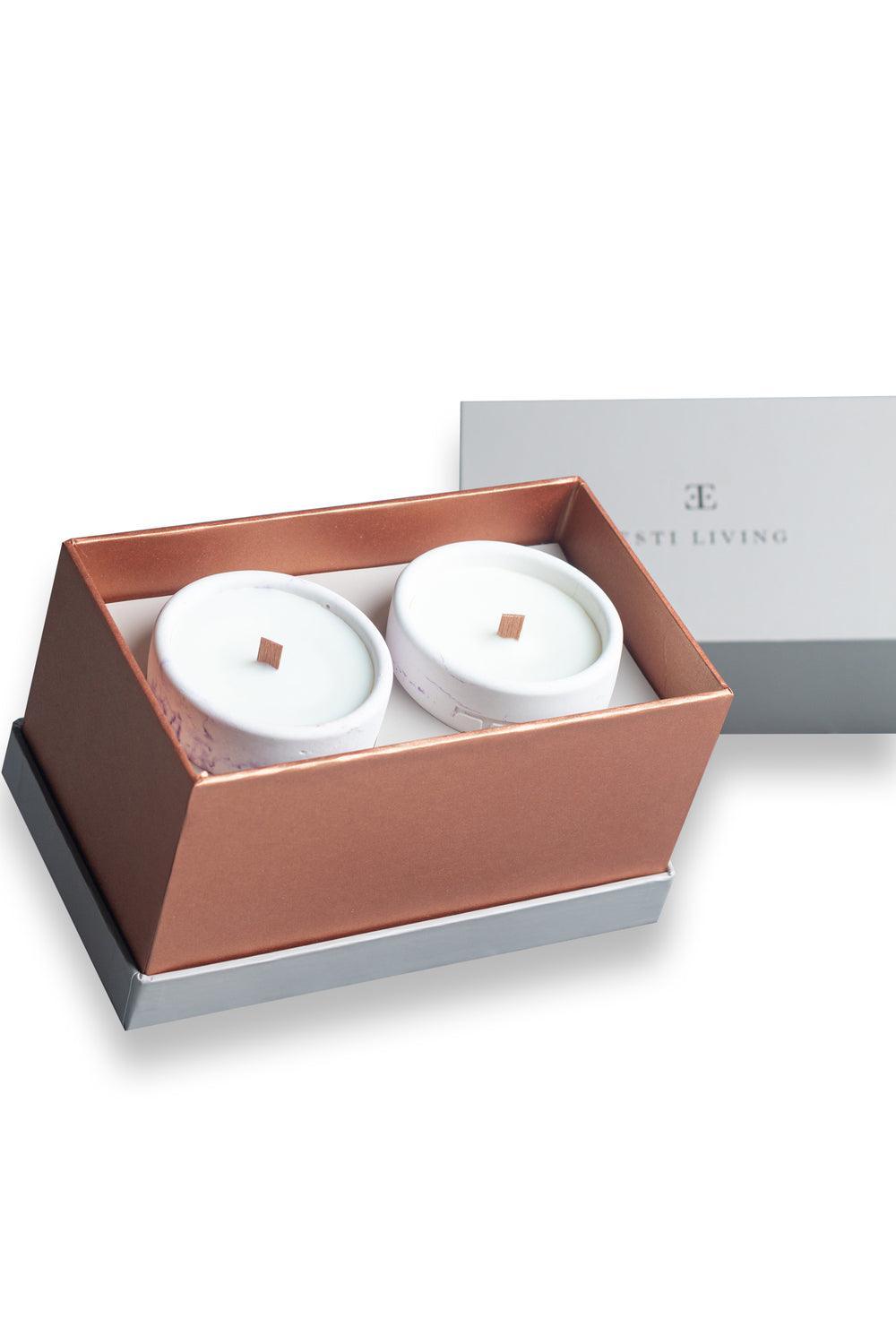 Esti Living-Lavender Midi 2'li Mum Seti-Mum-3-Milagron.com