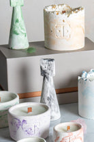 Esti Living-Lavender Midi 2'li Mum Seti-Mum-5-Milagron.com