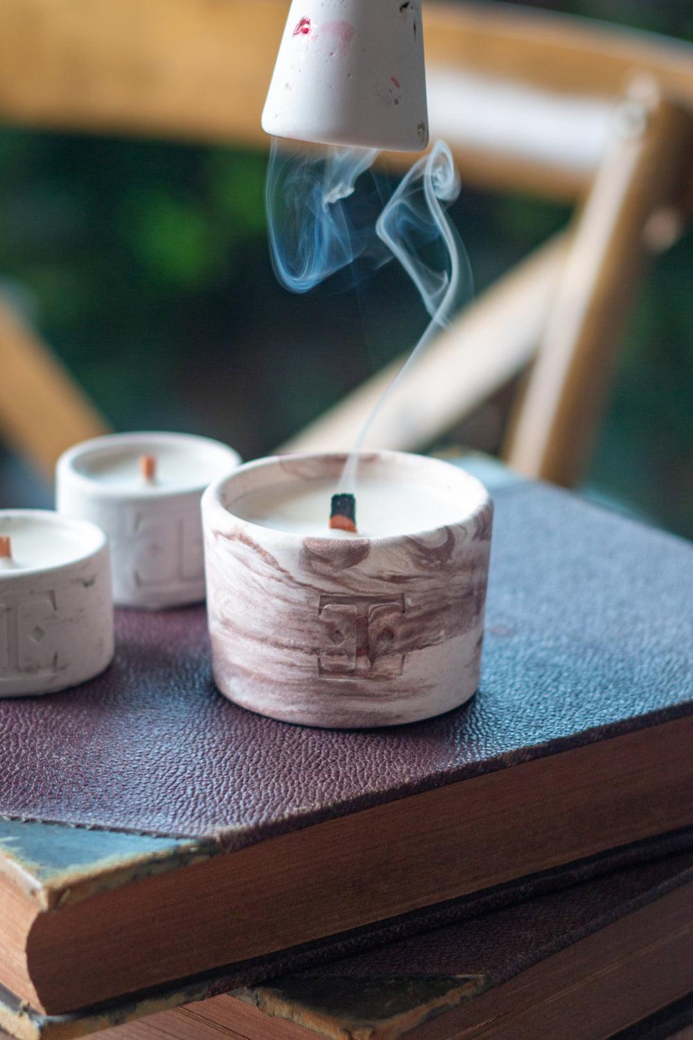 Esti Living-Mocha Dreams Midi 2'li Mum Seti-Mum-1-Milagron.com