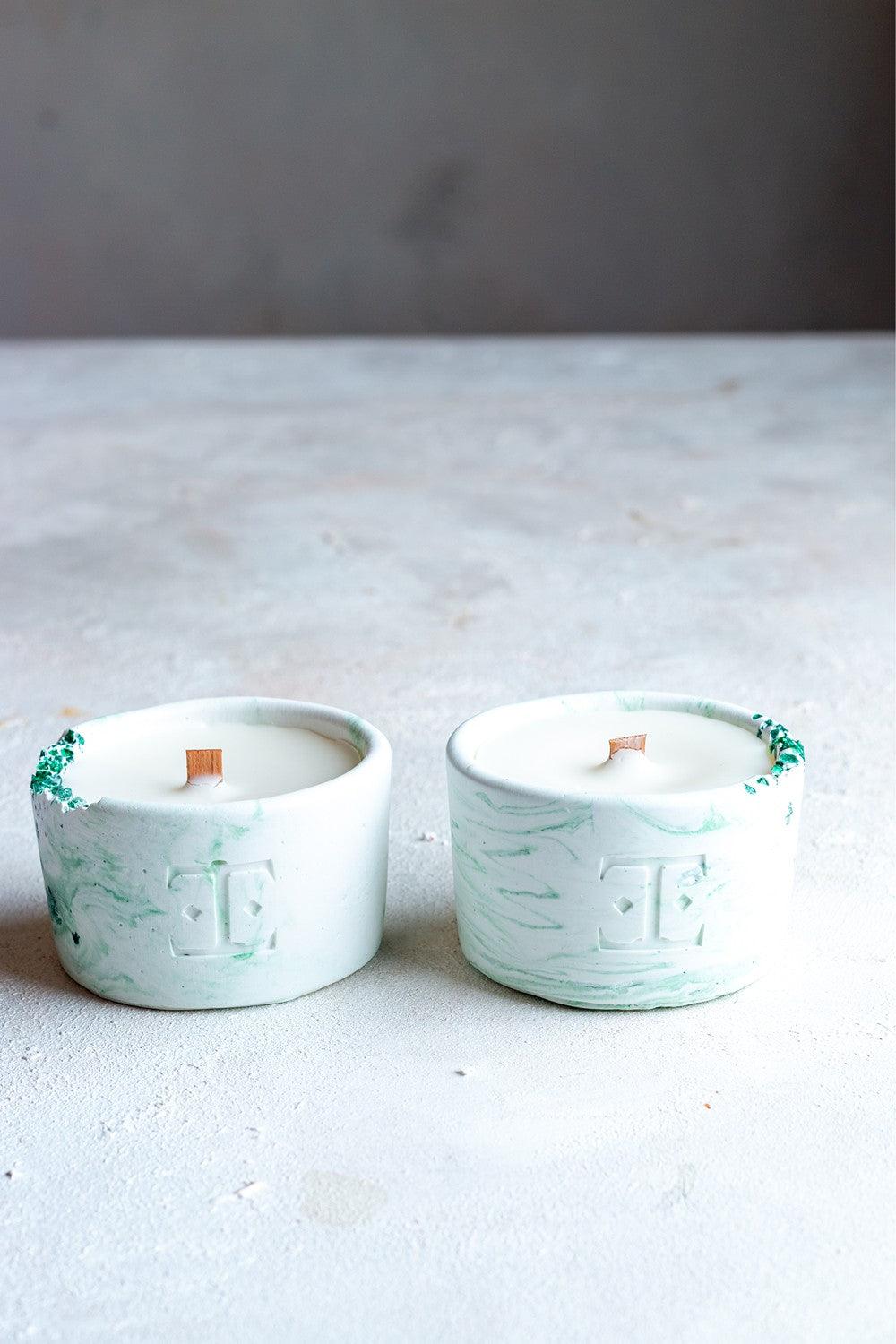 Esti Living-Mystic Green Midi 2'li Mum Seti-Mum-5-Milagron.com