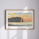 Claude Monet - Étretat, Aval Falezleri