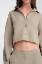 Eunoia-Avola Keten Gömlek-Gömlek-5-Milagron.com