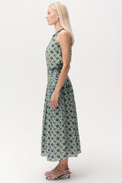 Beli Büzgülü Fermuarlı Regular Midi Etek