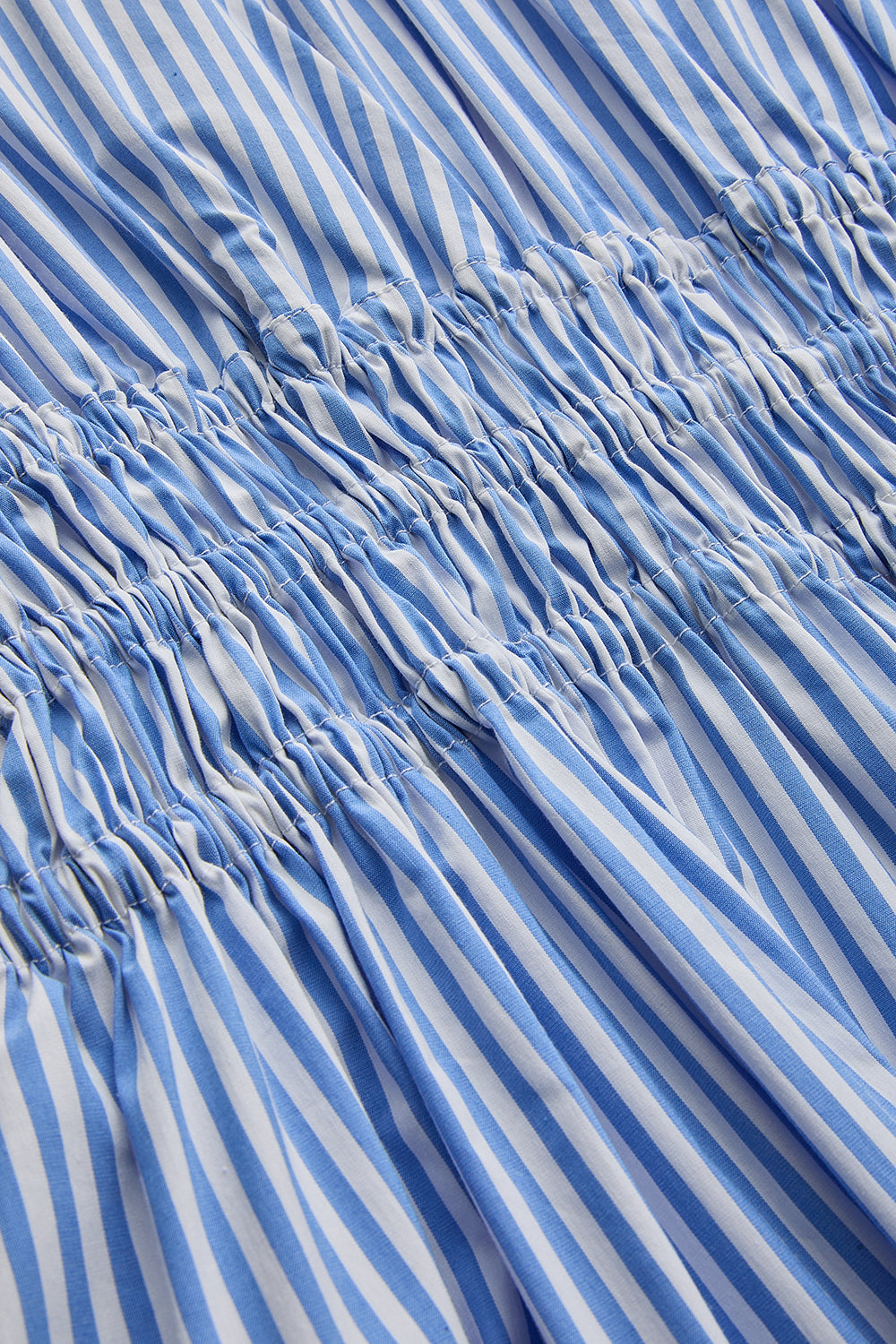 Exquise-Beli Büzgülü V Yaka Yarasa Kol Midi Elbise-Elbise-7-Milagron.com