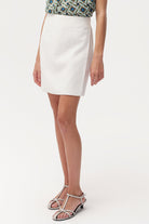 Beli Lastikli Keten Regular Dokuma Şort