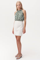 Beli Lastikli Keten Regular Dokuma Şort