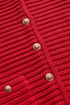 Exquise-Düğme Detaylı Pamuklu Regular Triko Hırka-Kazak & Triko-6-Milagron.com