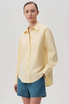 Exquise-Düğme Detaylı Regular Pamuklu Gömlek-Gömlek-12-Milagron.com