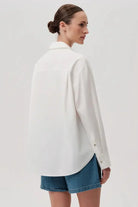 Exquise-Düğme Detaylı Regular Pamuklu Gömlek-Gömlek-2-Milagron.com