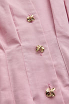 Exquise-Düşük Kollu Bele Oturan Pileli Poplin Gömlek-Gömlek-7-Milagron.com