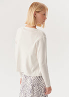 Exquise-Ekru Regular Triko Hırka-Kazak & Triko-3-Milagron.com