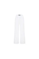 Exquise-Fisto Kumaş Bol Kesim Siyah / Beyaz Pantolon-Pantolon-6-Milagron.com