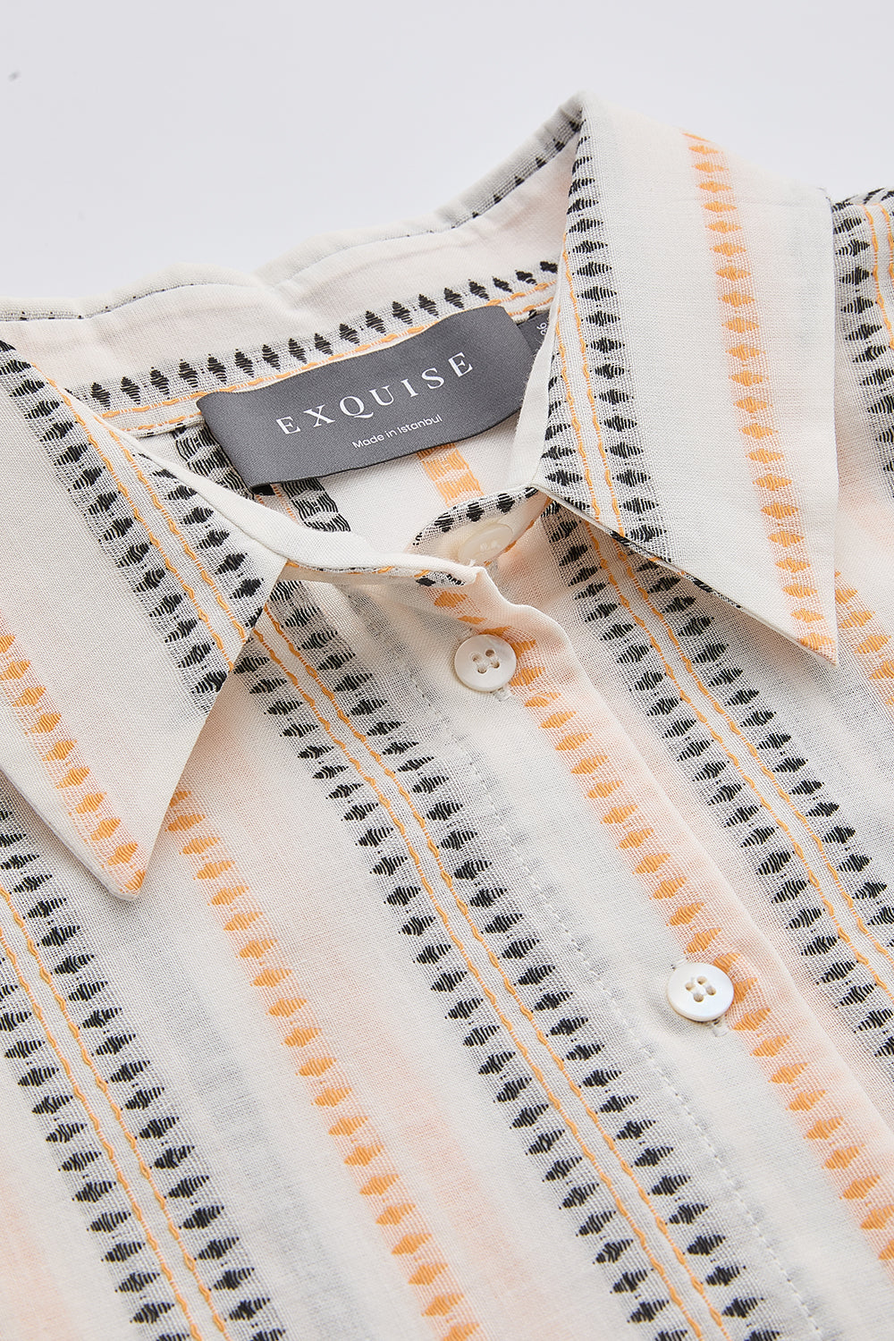 Gömlek Yaka Uzun Kollu Düğmeli Regular Gömlek