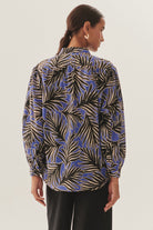 Exquise-Hakim Yaka Uzun Kol Rahat Kesim Desenli Pamuklu Gömlek-Gömlek-5-Milagron.com