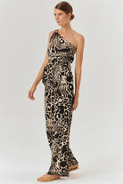 Exquise-Kemer Ve Toka Detaylı Desenli Regular Tulum-TULUM-2-Milagron.com