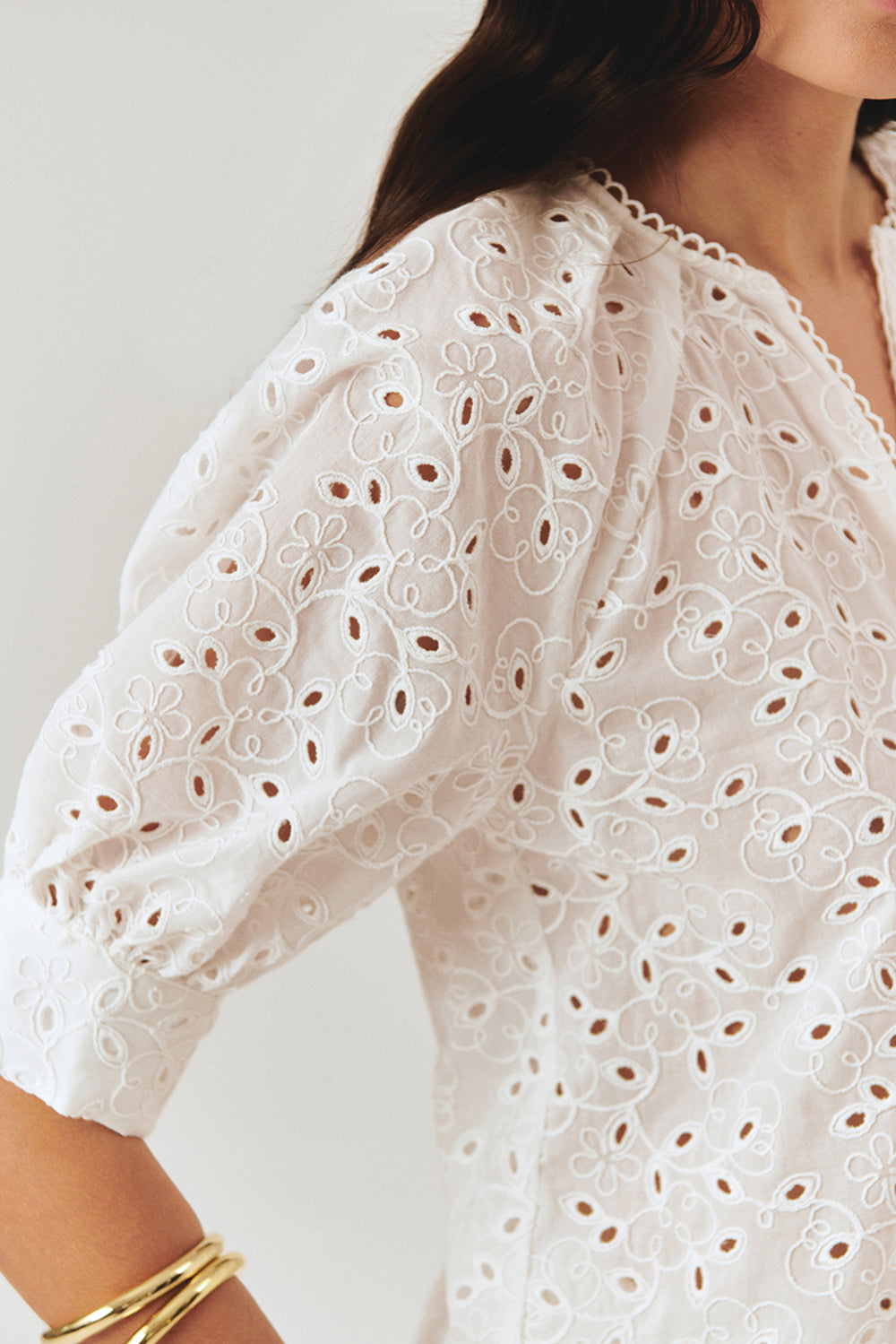 Exquise-Kısa Kol Fisto Kumaş Rahat Kalıp Siyah Bluz-Bluz-2-Milagron.com