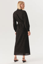 Exquise-Maksi Boy Kuşaklı Fisto Regular Pamuklu Gömlek Elbise-Elbise-10-Milagron.com