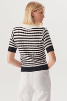 Exquise-Pamuklu Beyaz Yüksek Bel Regular Fit Denim Pantolon-Kot Pantolon-4-Milagron.com