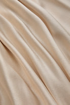 Exquise-Parlak Kumaş Saten Kiloş Midi Boy Etek-Etek-7-Milagron.com