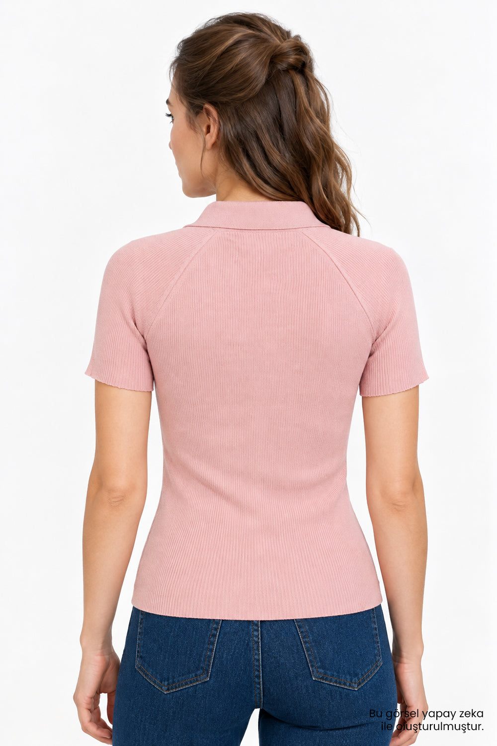 Reglan Kol Yakalı Slim Fit Triko Hırka