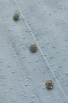 Sim Detaylı Taş Düğmeli Pamuklu Mini Elbise - 2