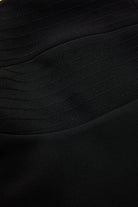 Exquise-Siyah Slim Fit Ayarlanabilir Askılı Mini Elbise-ELBİSE-6-Milagron.com