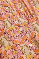 Exquise-Yaka Detaylı Regular Fit çiçek Desenli Gömlek-Gömlek-6-Milagron.com