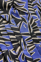 Exquise-Yaprak Desenli Pamuklu Regular Midi Gömlek Elbise-ELBİSE-7-Milagron.com