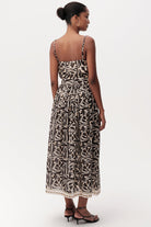 Yüksek Bel Fermuarlı Cepli Midi Etek