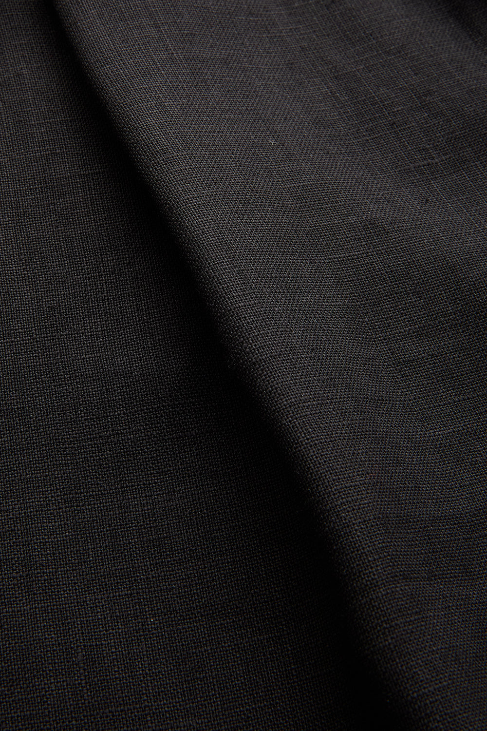 Exquise-Yüksek Bel Saf Keten Siyah Bermuda şort-Şort-6-Milagron.com