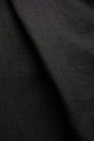 Exquise-Yüksek Bel Saf Keten Siyah Bermuda şort-Şort-6-Milagron.com