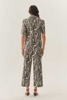 Exquise-Zebra Desenli Pamuklu Regular Gömlek-Gömlek-4-Milagron.com